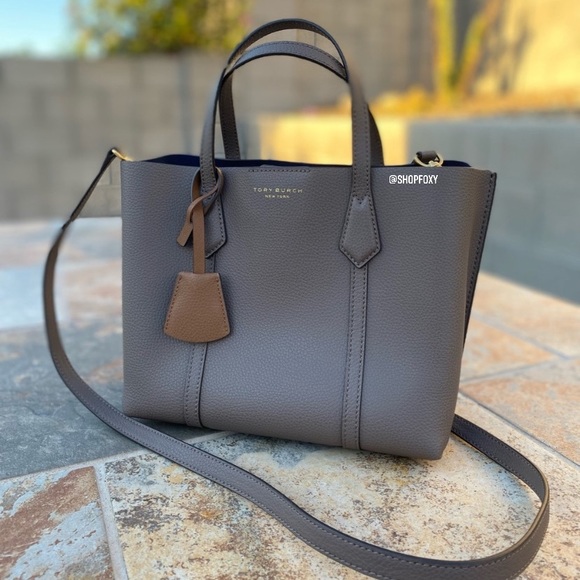 SOLD Tory Burch Perry Small Triple Compartment Tote Bag - Picture 2 of 16